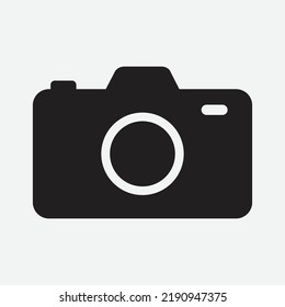 Photo camera vector icon isolated
