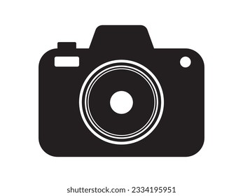 Photo camera vector icon isolated on white background.Camera icon, flat photo camera vector . Modern simple snapshot photography sign. Instant Photo internet concept. Symbol for website, mobile app.