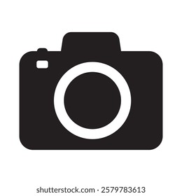 Photo camera vector icon isolated
