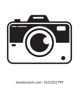 Photo camera vector icon isolated