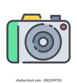 Photo Camera vector Icon-  Modern style high quality vector illustration.