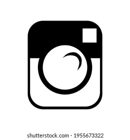 Photo camera vector icon on white. Camera symbol for your web site design, logo, app, UI. Vector illustration