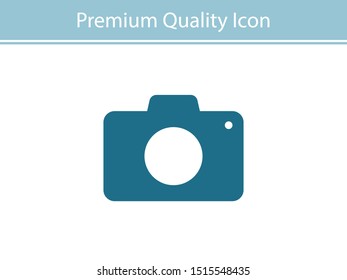 Photo Camera vector icon. Photography sign. Digital camera illustration EPS10