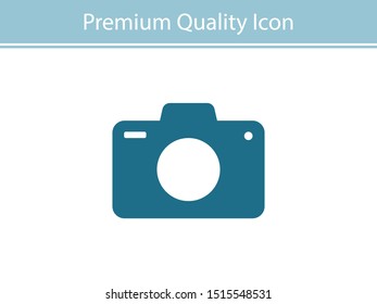 Photo Camera vector icon. Photography sign. Digital camera illustration EPS10