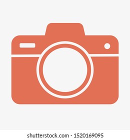 Photo Camera vector icon. Photography sign. Digital camera illustration EPS10