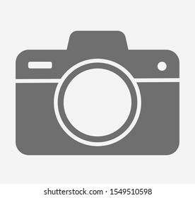 Photo Camera vector icon. Photography sign. Digital camera illustration EPS10