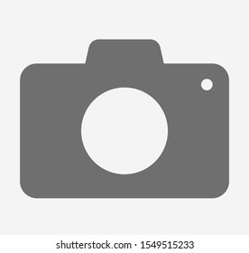 Photo Camera vector icon. Photography sign. Digital camera illustration EPS10