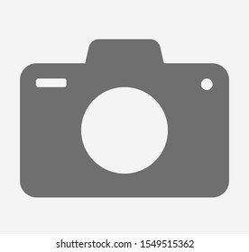 Photo Camera vector icon. Photography sign. Digital camera illustration EPS10