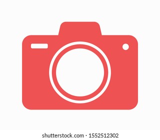 Photo Camera vector icon. Photography sign.