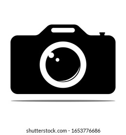 icono del vector de cámara fotográfica, icono del vector de fotografía