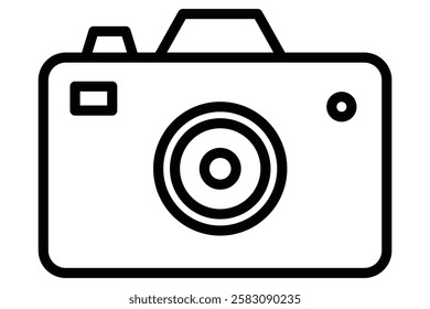 Photo camera vector icon. Picture symbol. Camera icon set flat illustration. Camera logo. Vector illustrator