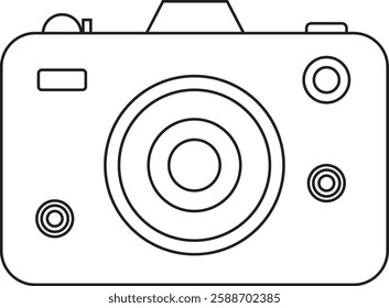 photo Camera vector icon symbols 