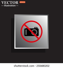 photo camera, vector illustration, EPS 10