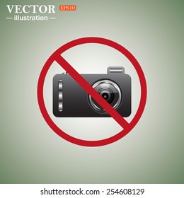 photo camera, vector illustration, EPS 10