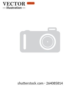 photo camera, vector illustration, EPS 10