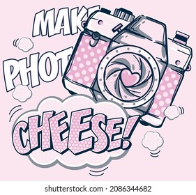 photo camera vintage style cheese