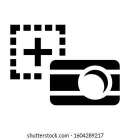 Photo Capture icon isolated sign symbol vector illustration - high quality black style vector icons

