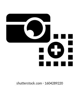 Photo Capture icon isolated sign symbol vector illustration - high quality black style vector icons
