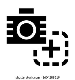 Photo Capture icon isolated sign symbol vector illustration - high quality black style vector icons
