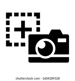 Photo Capture icon isolated sign symbol vector illustration - high quality black style vector icons
