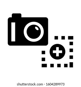 Photo Capture icon isolated sign symbol vector illustration - high quality black style vector icons
