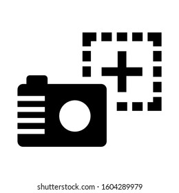 Photo Capture icon isolated sign symbol vector illustration - high quality black style vector icons
