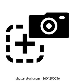 Photo Capture icon isolated sign symbol vector illustration - high quality black style vector icons

