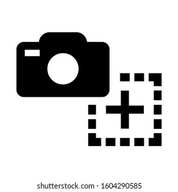 Photo Capture icon isolated sign symbol vector illustration - high quality black style vector icons

