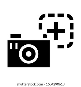 Photo Capture icon isolated sign symbol vector illustration - high quality black style vector icons
