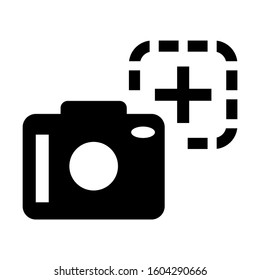 Photo Capture icon isolated sign symbol vector illustration - high quality black style vector icons
