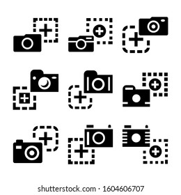 Photo Capture icon isolated sign symbol vector illustration - Collection of high quality black style vector icons
