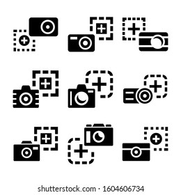 Photo Capture icon isolated sign symbol vector illustration - Collection of high quality black style vector icons
