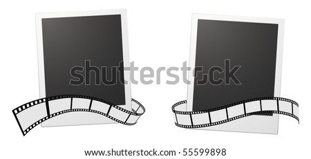 photo cards and film strip