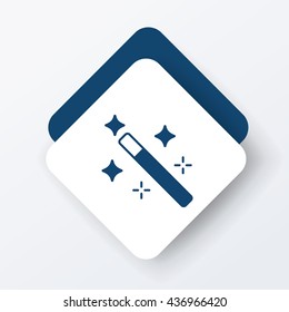 photo edit effects magic wand icon