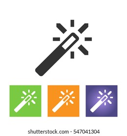 photo edit effects magic wand icon