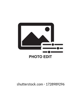 PHOTO EDIT ICON , FILTER ICON