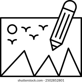 Photo Editing Icon Design For Personal and Commerial Use