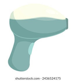 Photo epilator icon cartoon vector. Skin care spa. Depilation machine