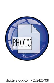 photo file button for web pages