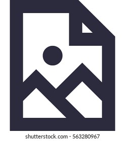 Photo File Vector Icon