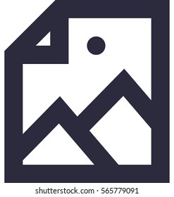 Photo File Vector Icon