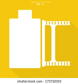 photo film in cartridge icon