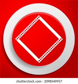 Photo  film strip silhouette. Illustration for photography, cinematography themes