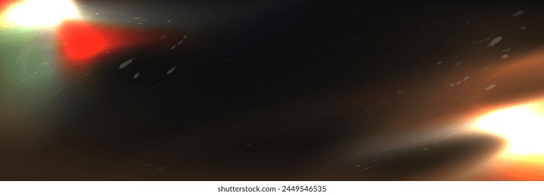 Filtrar fotográfico para efectos de luz de fugas y textura antigua. Retro borroso y grunge superposición de fotografías. Afiche de Antiguas con nostalgia y diseño de gradiente desenfocado. Flare solar suave naranja para la cámara