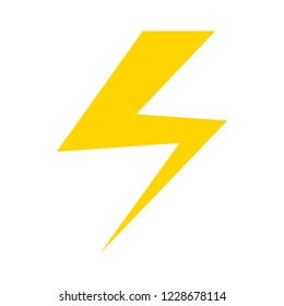 Photo Flash Sign Icon. Flash Lightning