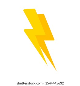 Photo flash sign icon. flash Lightning