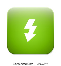 Photo flash sign icon. Lightning symbol.