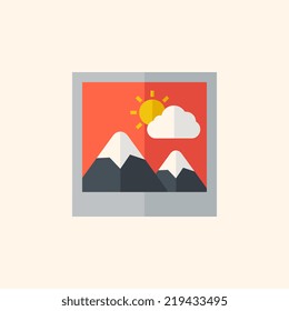 Photo Flat Icon