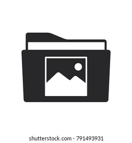photo folder, picture icon, image symbol
