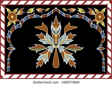 Photo frame in Arch style